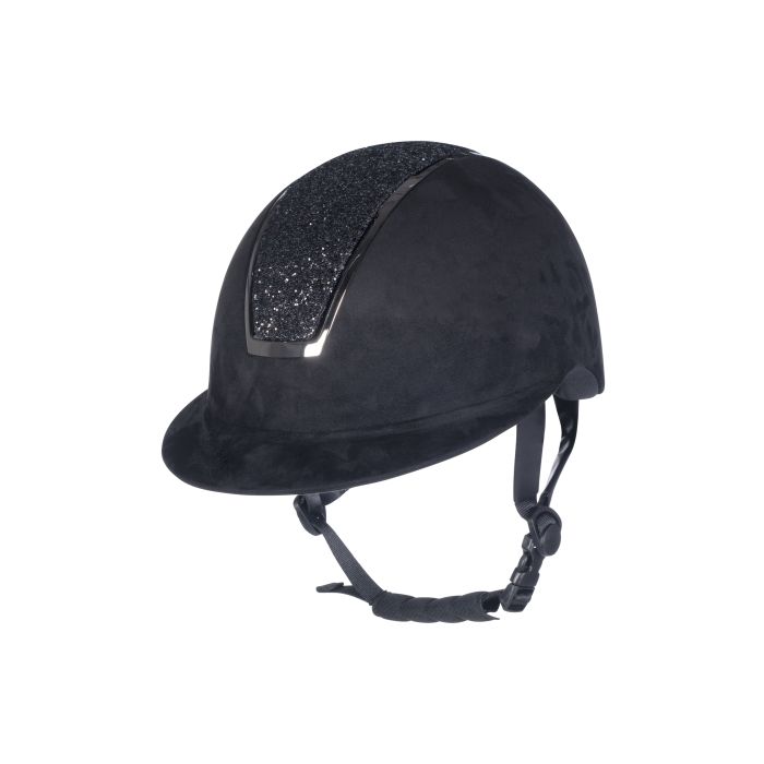 HKM Riding Helmet -Lady Shield Sparkle Velours-