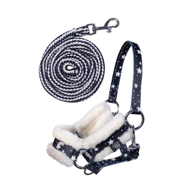 HKM Hobby Horse - Headcollar and Lead Rope