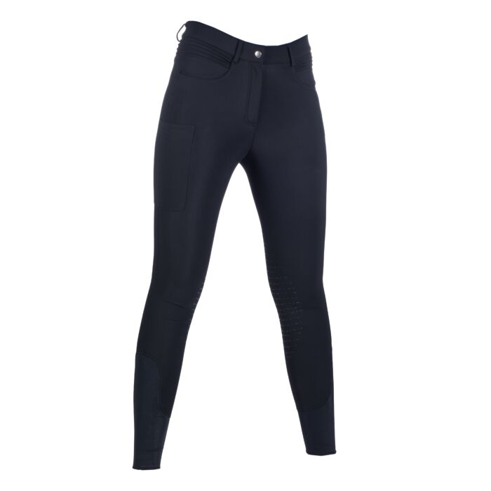 HKM Ladies Breeches Grey K/P - Rosewood