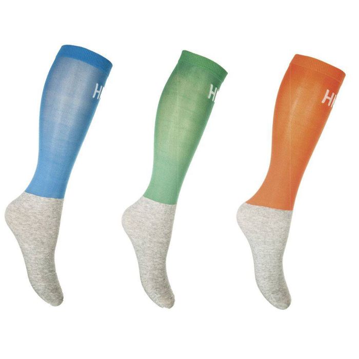 HKM Socks -Microcotton Colour- set of 3