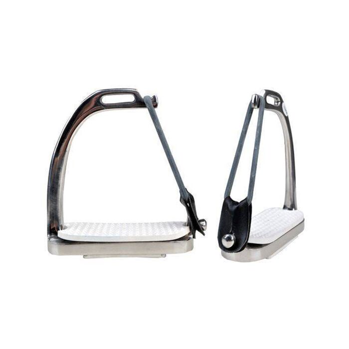 HKM Safety Stirrups-  Stainless Steel