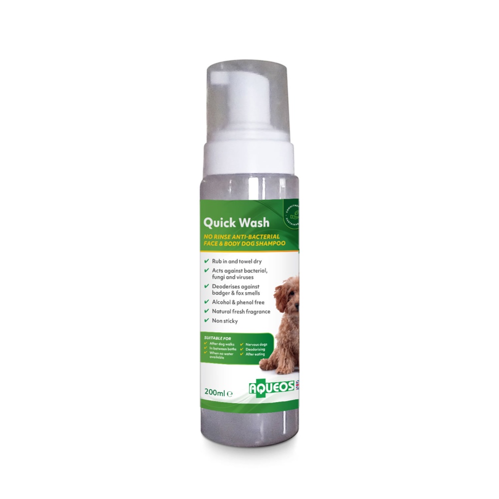 Aqueos Quick Wash Dog Shampoo