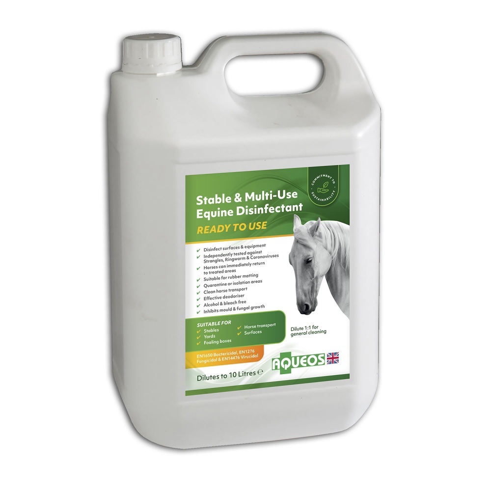 Aqueos Stable and Multi-use Equine Disinfectant