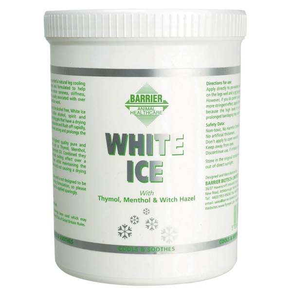 Barrier White Ice