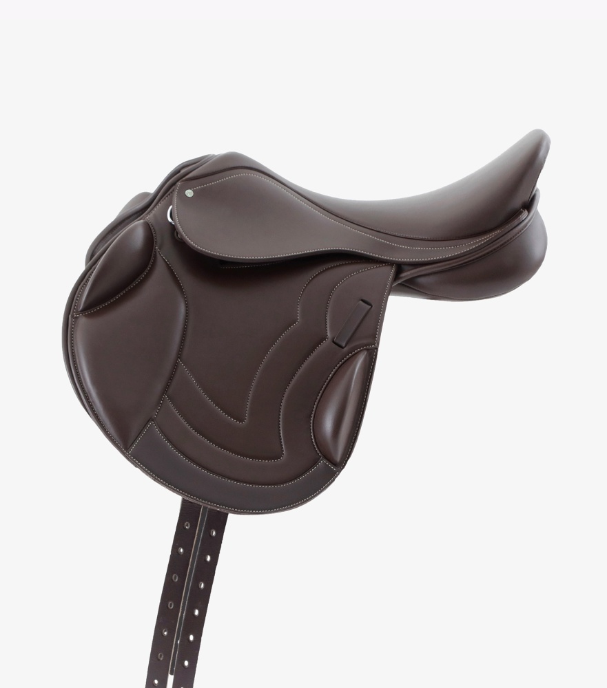 Premier Equine Bordeaux Synthetic Monoflap Saddle