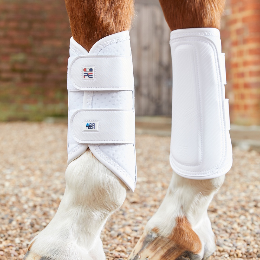 Premier Equine Carbon Air-Tech Double Locking Brushing Boots