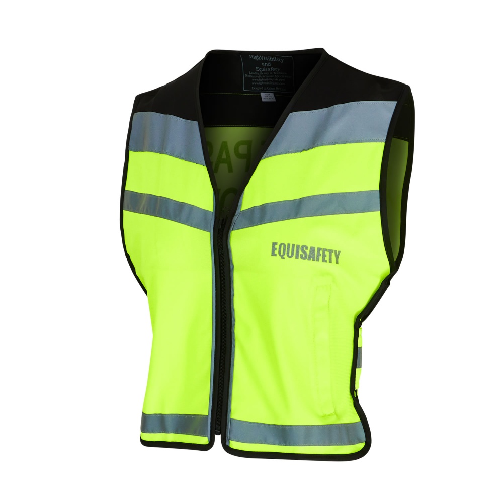 Equisafety Air Waistcoat Please Pass Wide and Slowly
