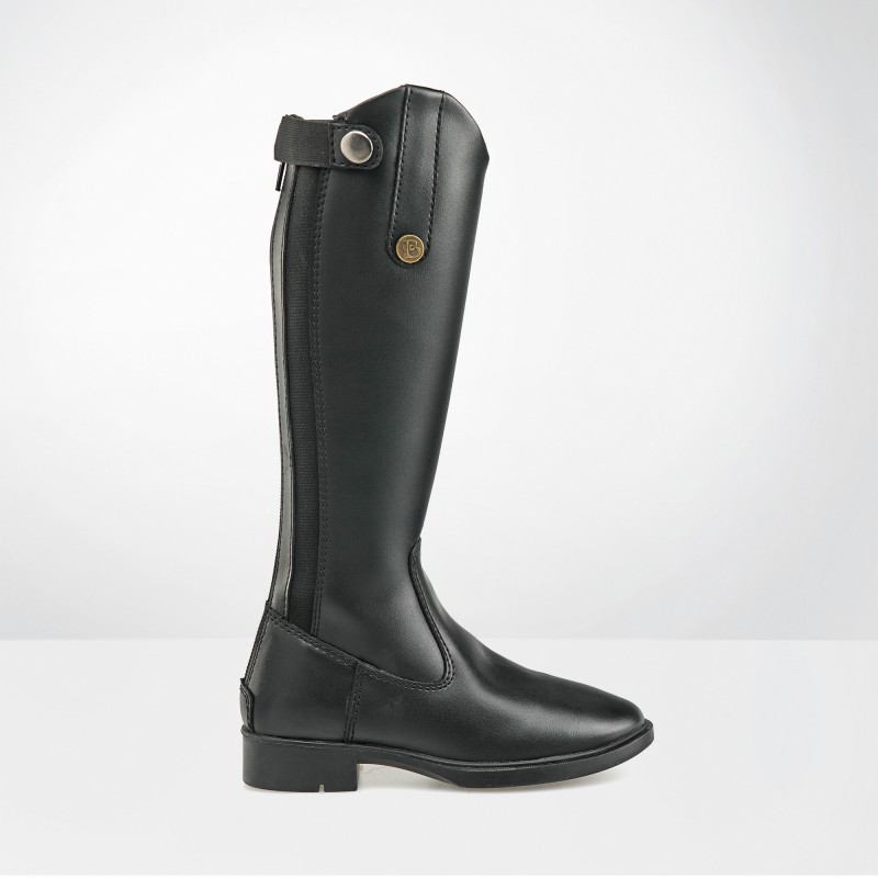 Brogini Kids Modena Piccino Synthetic Black Long Riding Boots