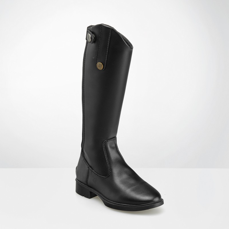 Brogini Kids Modena Piccino Synthetic Black Long Riding Boots