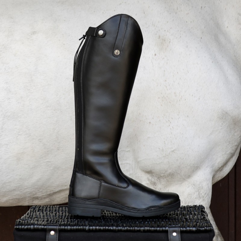 Brogini Adult Modena Synthetic Black Long Riding Boots