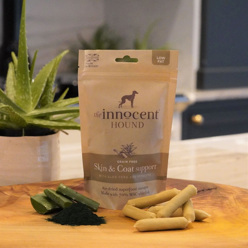 The Innocent Hound Skin & Coat Support Sausage Treats