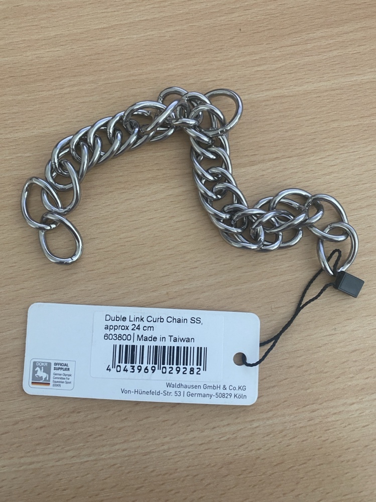 Waldhausen Link Curb Chain 24cm