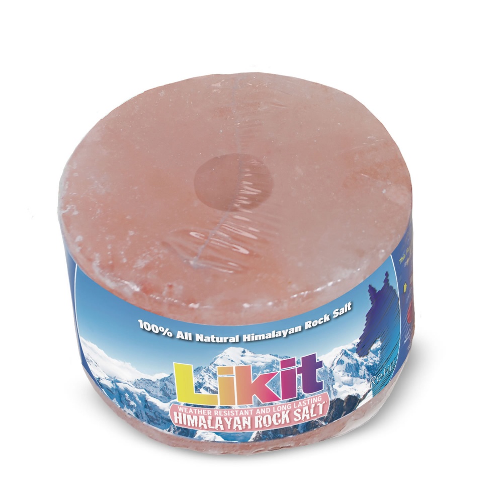 Likit Himalayan Salt Lick for Boredom Breaker and Likit Holder