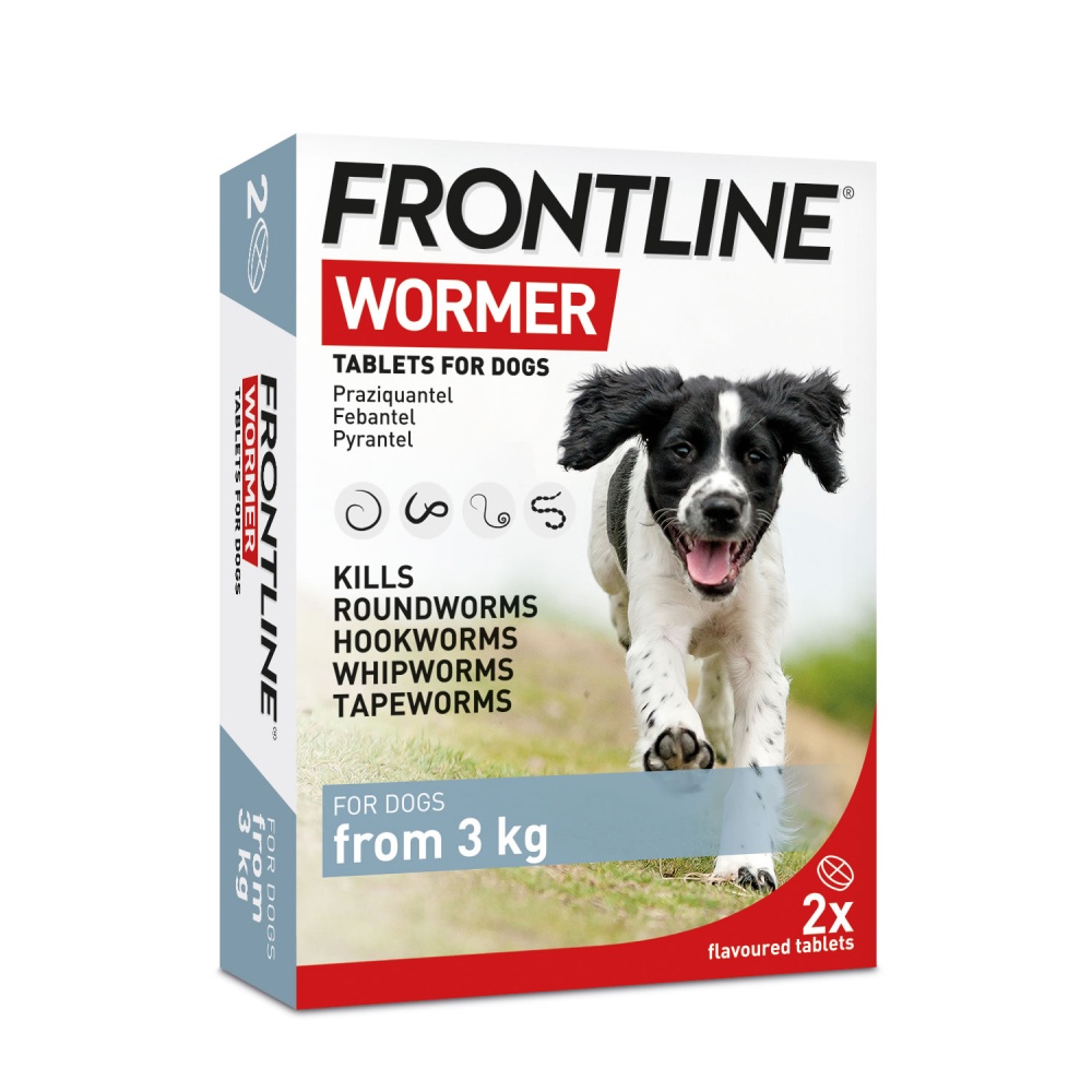 Frontline Wormer Tablets for Dogs