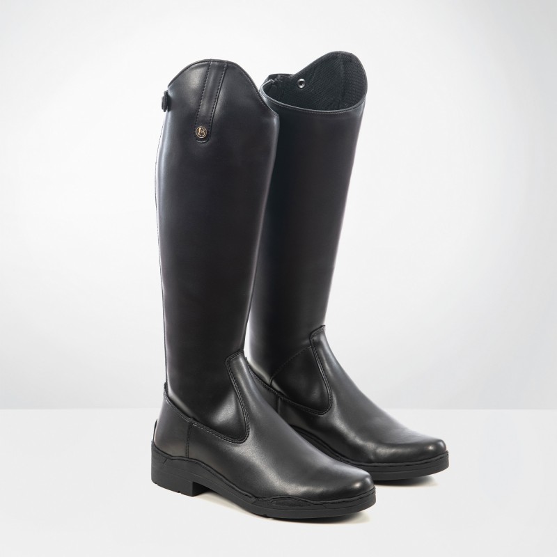 Brogini Adult Modena Synthetic Black Long Riding Boots