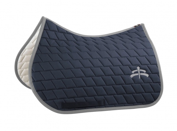 Makebe Jump carded saddle pad with logo