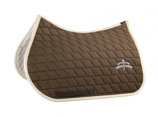 Makebe Jump carded saddle pad with logo