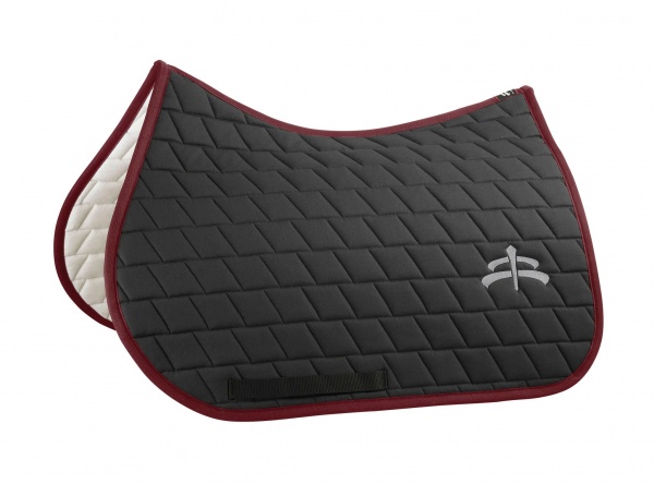 Makebe Jump carded saddle pad with logo