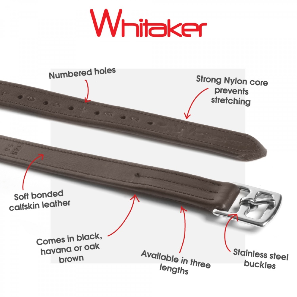 Whitaker Stirrup Leathers