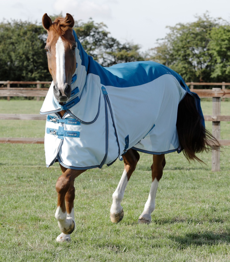 Premier Equine Stay-Dry Mesh Air Fly Rug with Surcingles