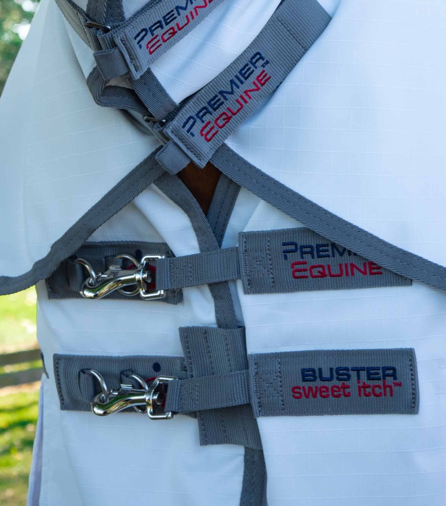 Premier Equine Sweet Itch Buster Fly Rug with Belly Flap