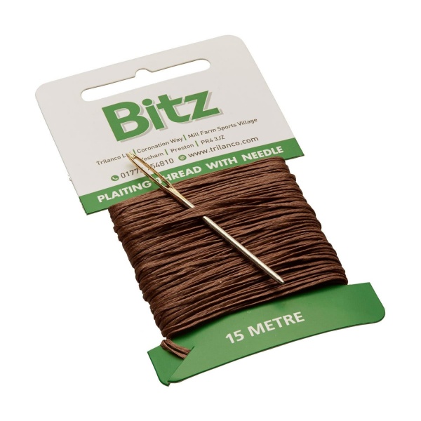 Bitz Plaiting Card With Needle