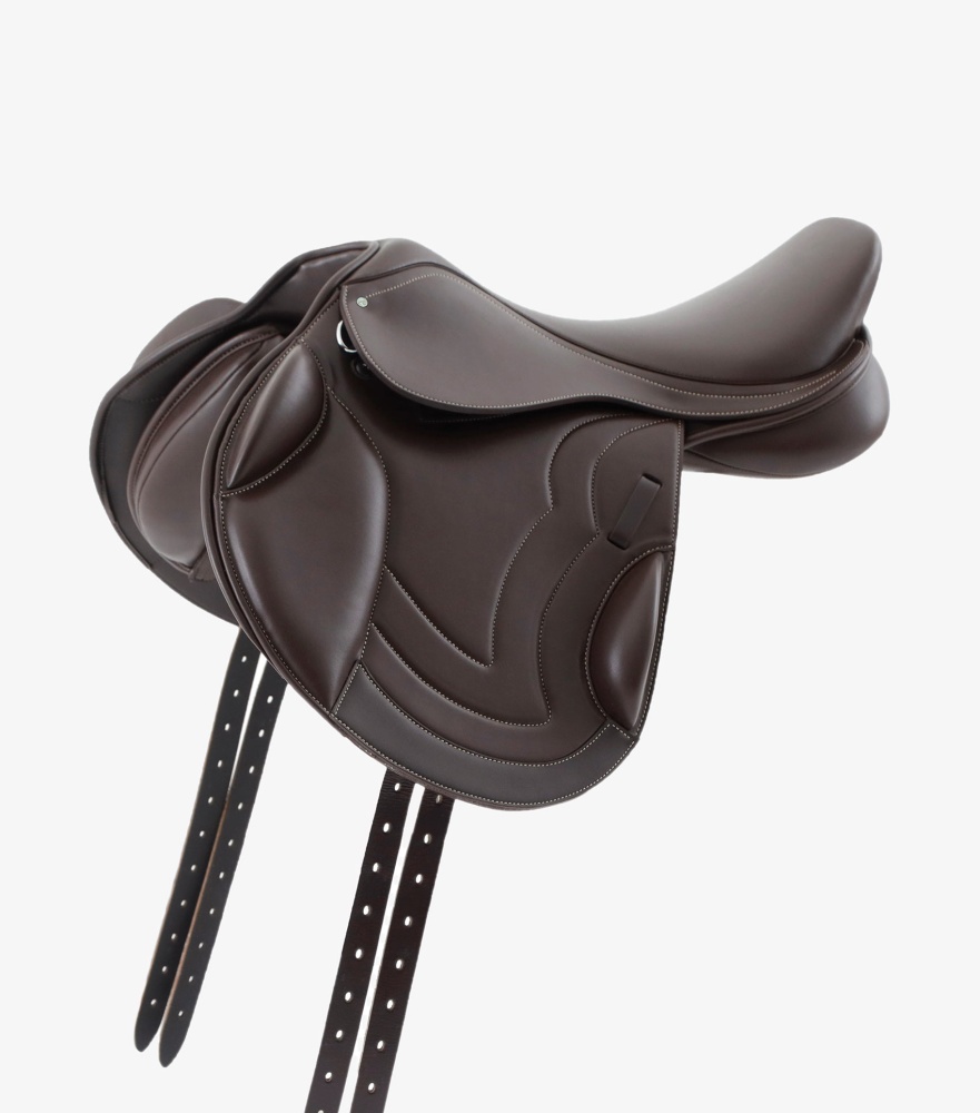 Premier Equine Bordeaux Synthetic Monoflap Saddle