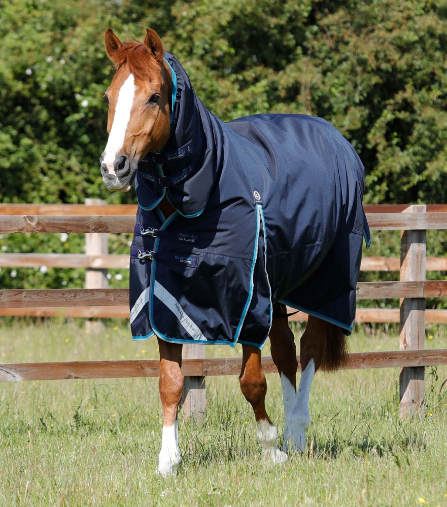 Premier Equine Buster Storm 100g Combo Turnout Rug with Snug-fit Neck