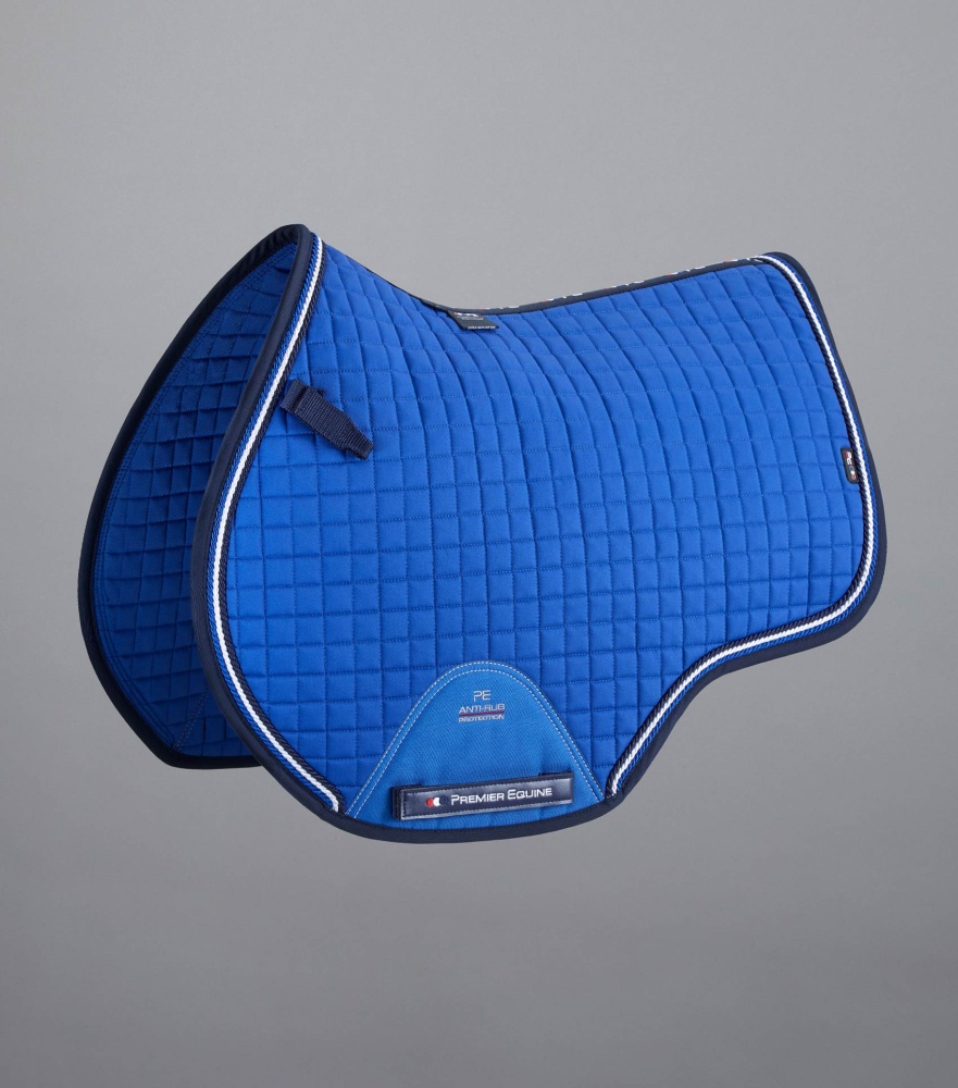 Premier Equine Close Contact European Cotton Saddle Pad - GP/Jump Square