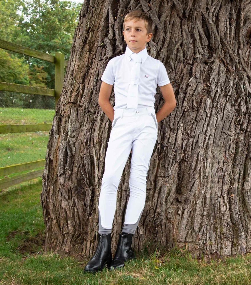 Premier Equine Boys Gando Gel Knee Riding Breeches