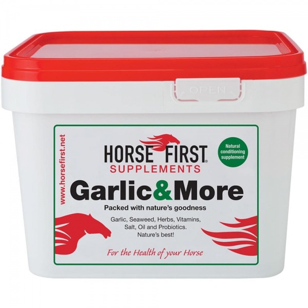 Horse first Garlic More
