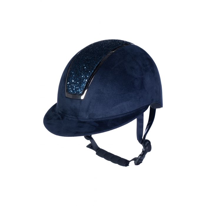 HKM Riding Helmet -Lady Shield Sparkle Velours-