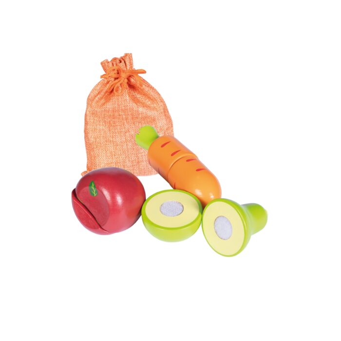 HKM Hobby Horse - Wooden Food (3 Pieces)