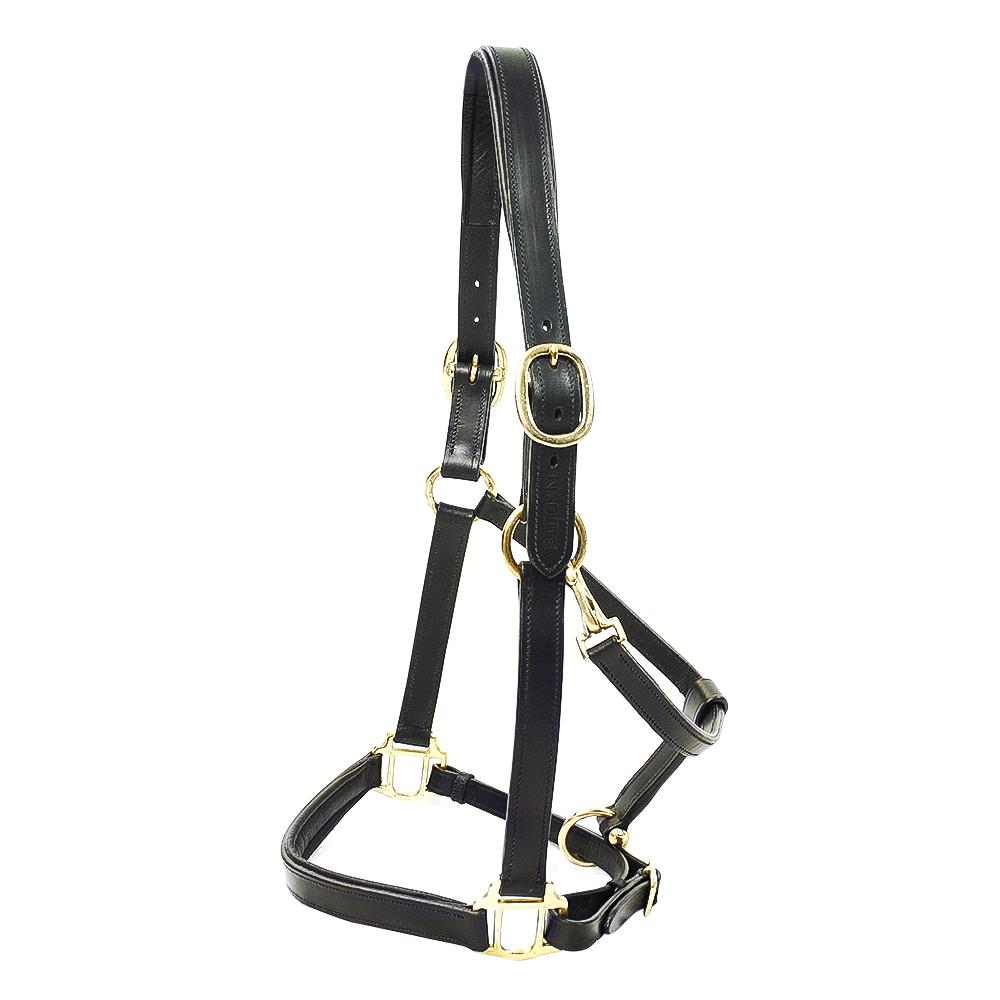 KM Elite Padded Leather Headcollar