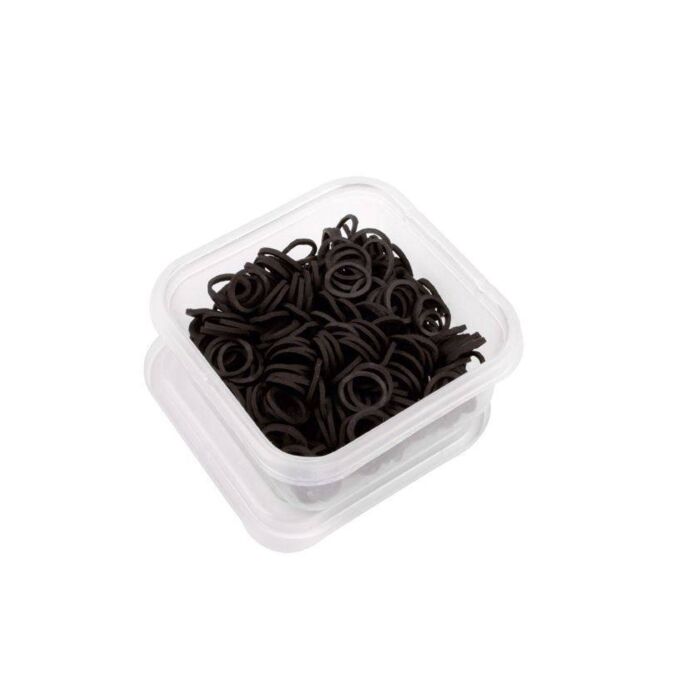 HKM Plaiting Bands in reusable Tub - 500pcs