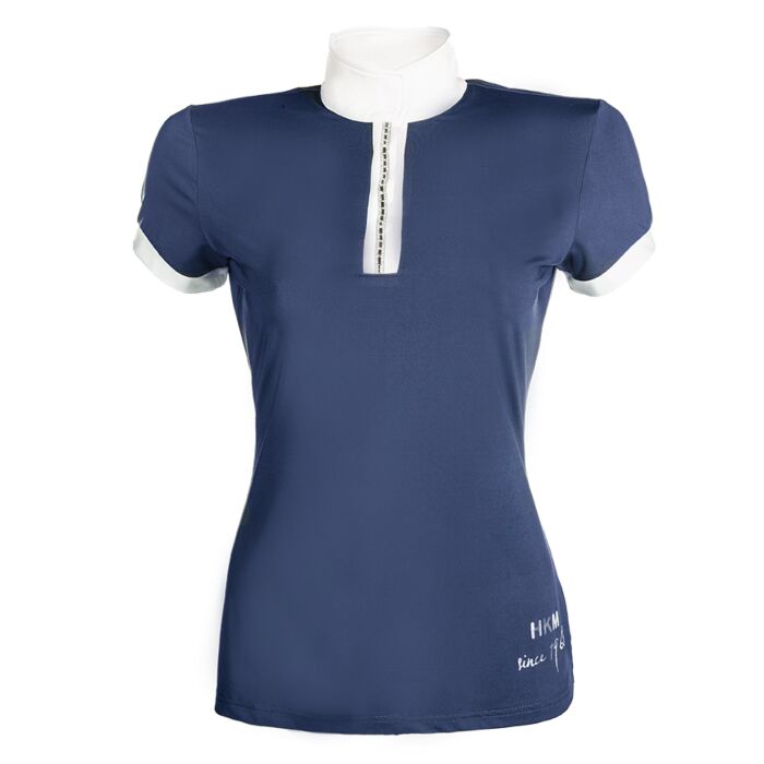 HKM Competition Shirt - Crystal - Navy