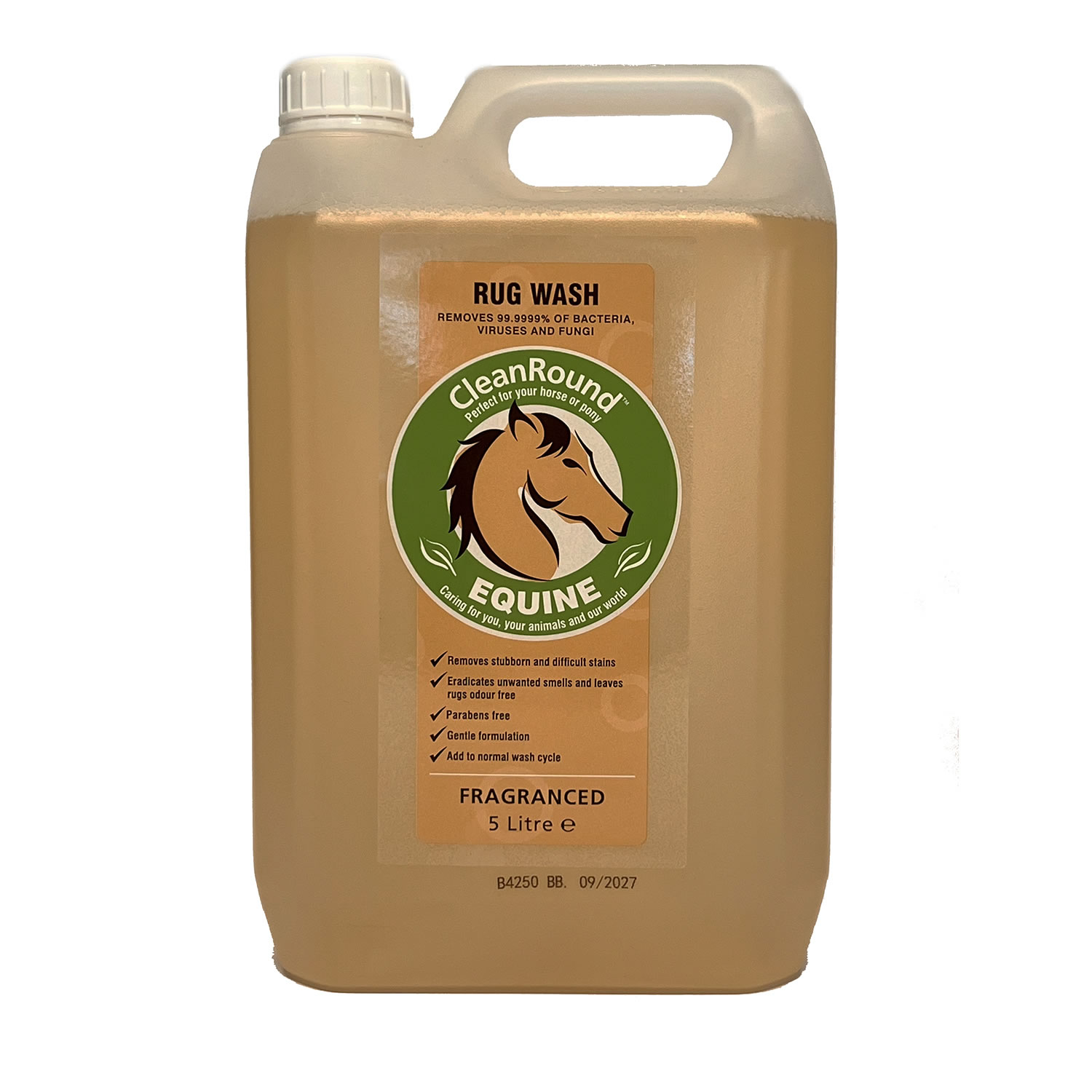 Cleanround Fragranced Horse Rug Wash