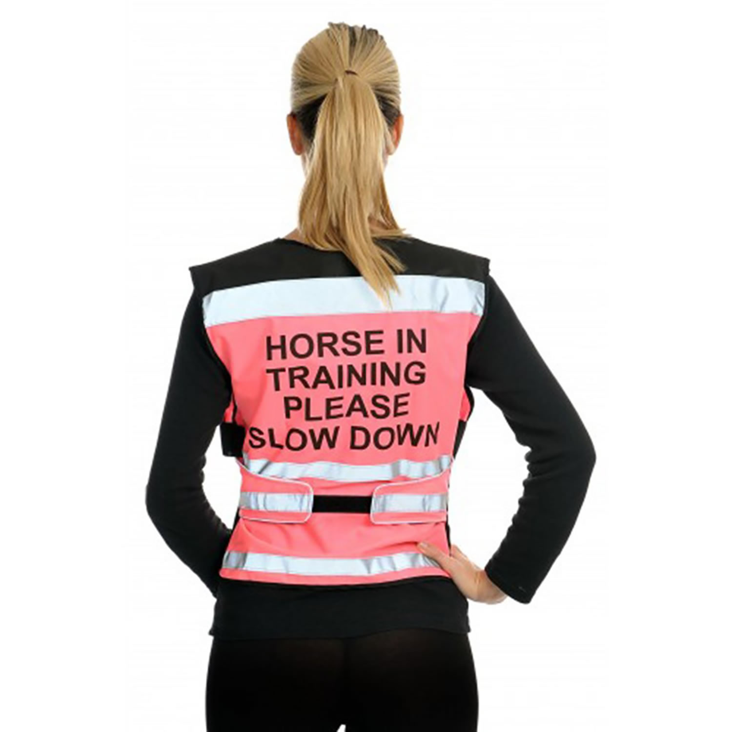 Equisafety Air Waistcoat Horse In Training Please Slow Down