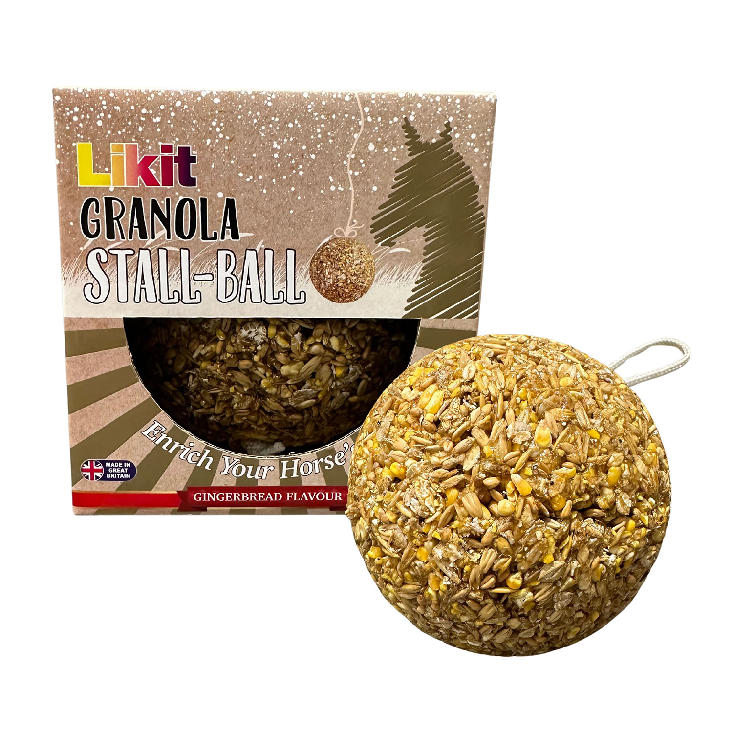 Likit Granola Stall Ball - Gingerbread