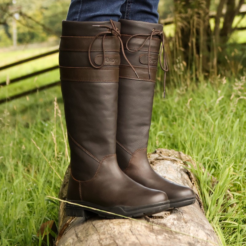 Brogini Adults Longridge Long Brown Boots