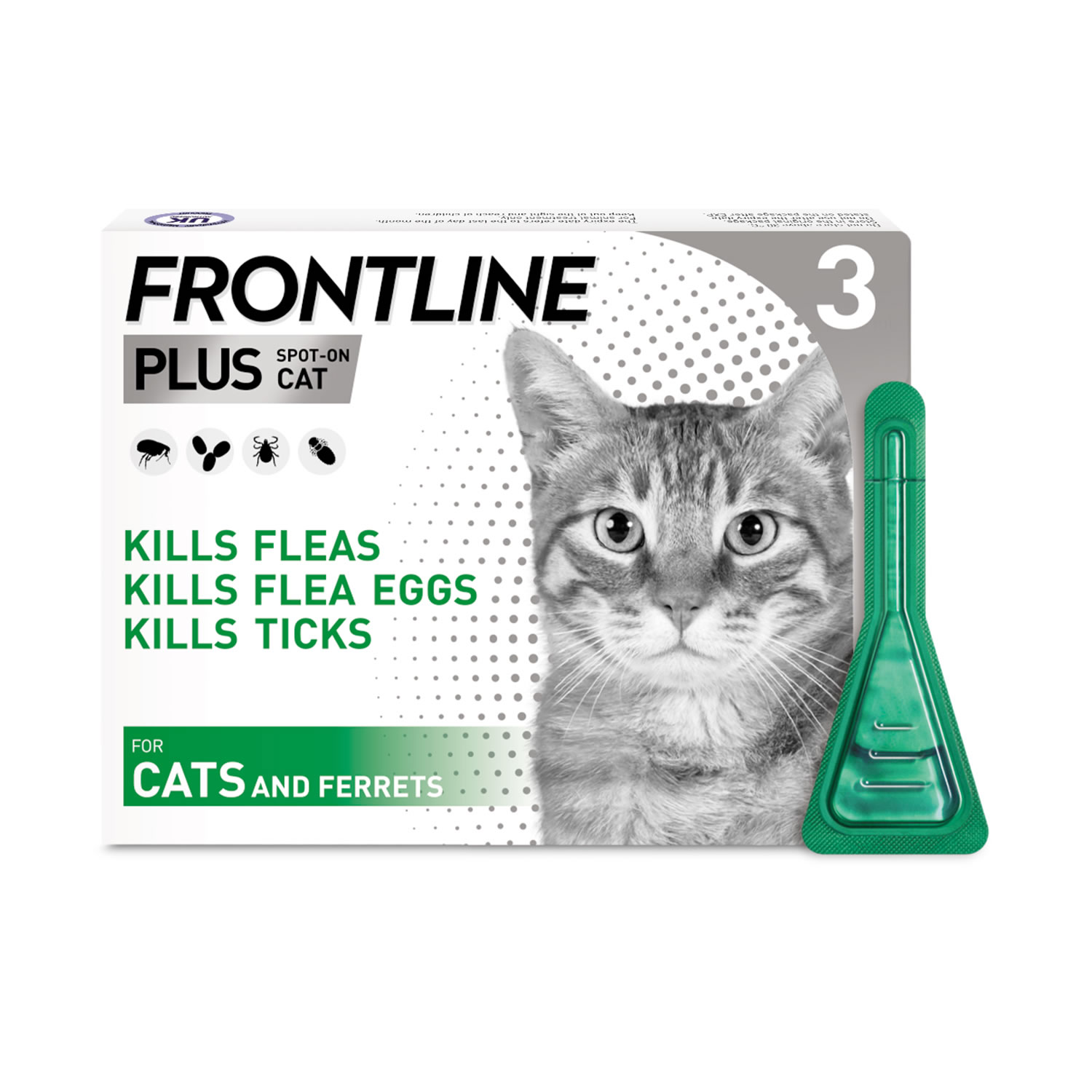 Frontline Plus Spot On for Cats and Ferrets