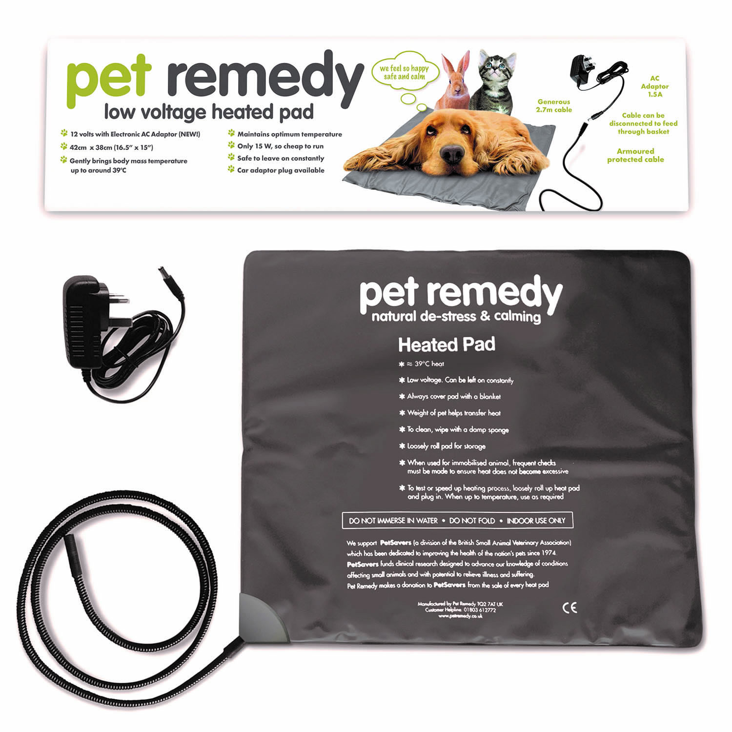 Pet Remedy Heated Pad