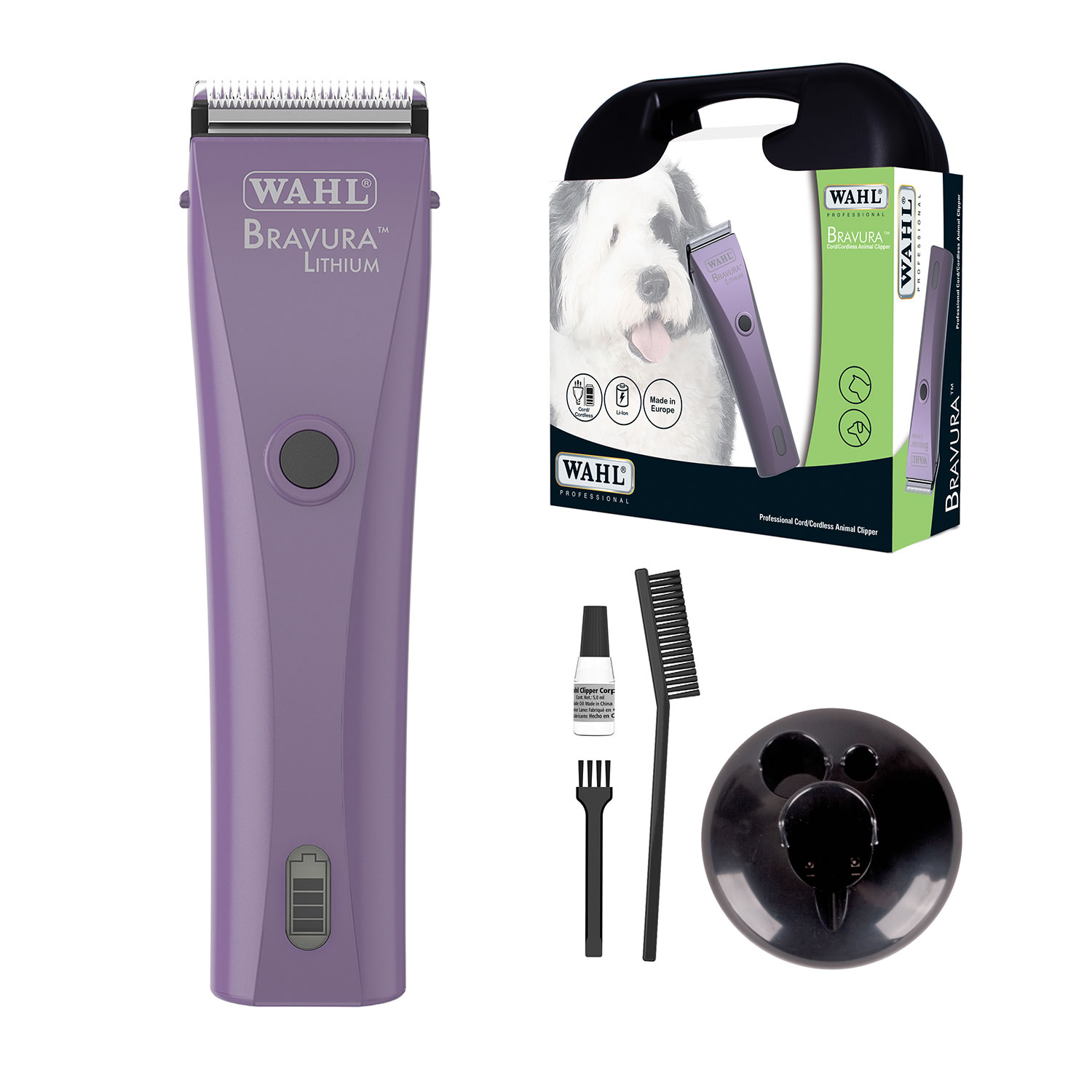 Wahl Bravura Pet Cord/Cordless Clipper Kit