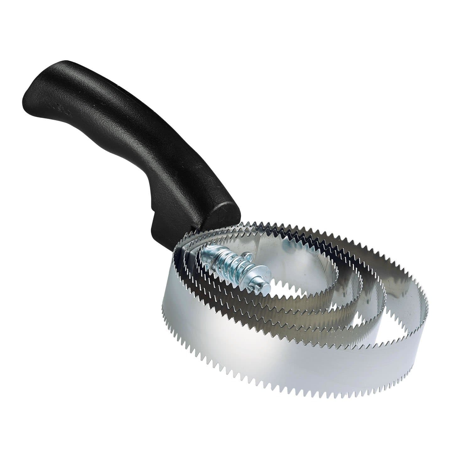 Bitz Curry Comb Metal Circular with Handle