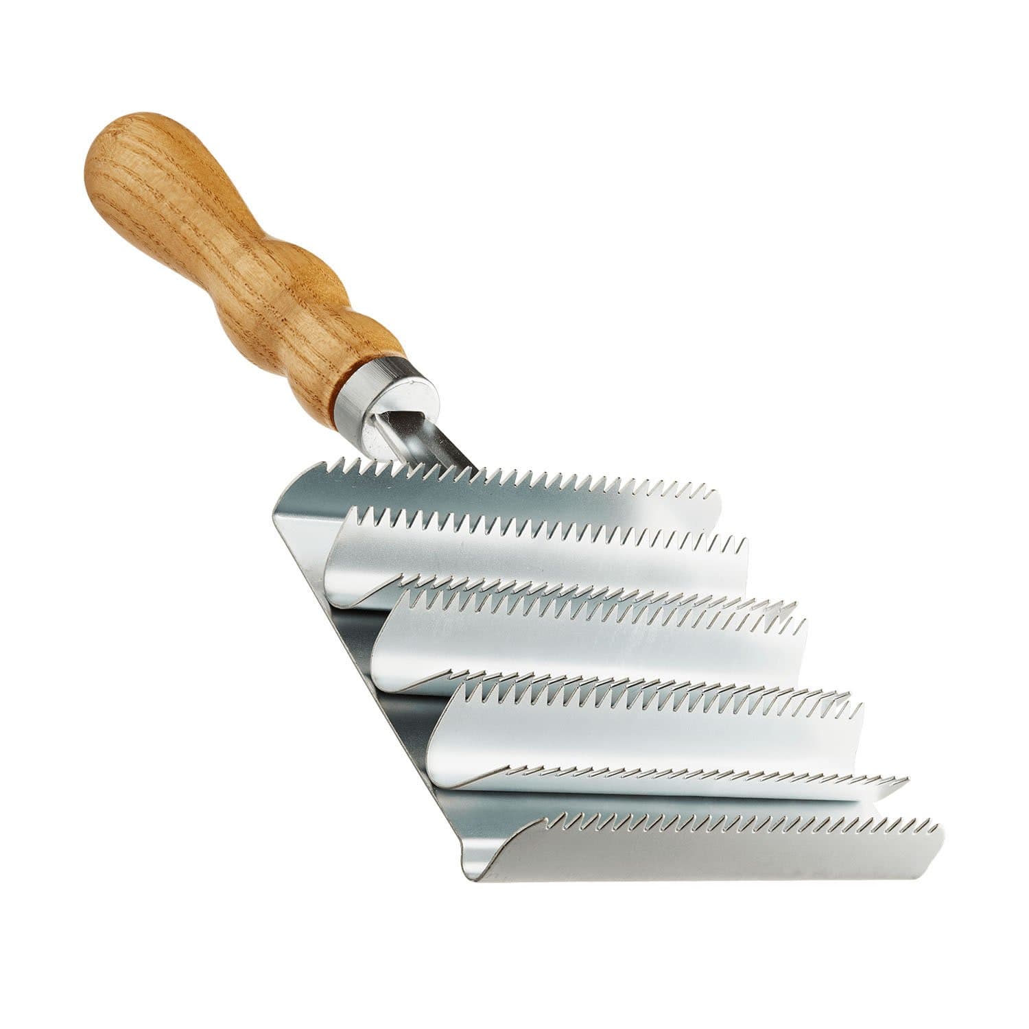 Bitz Curry Comb  Metal  With  Handle