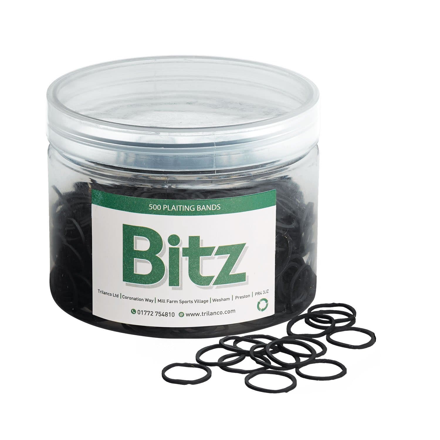 Bitz Plaiting Bands Elastic