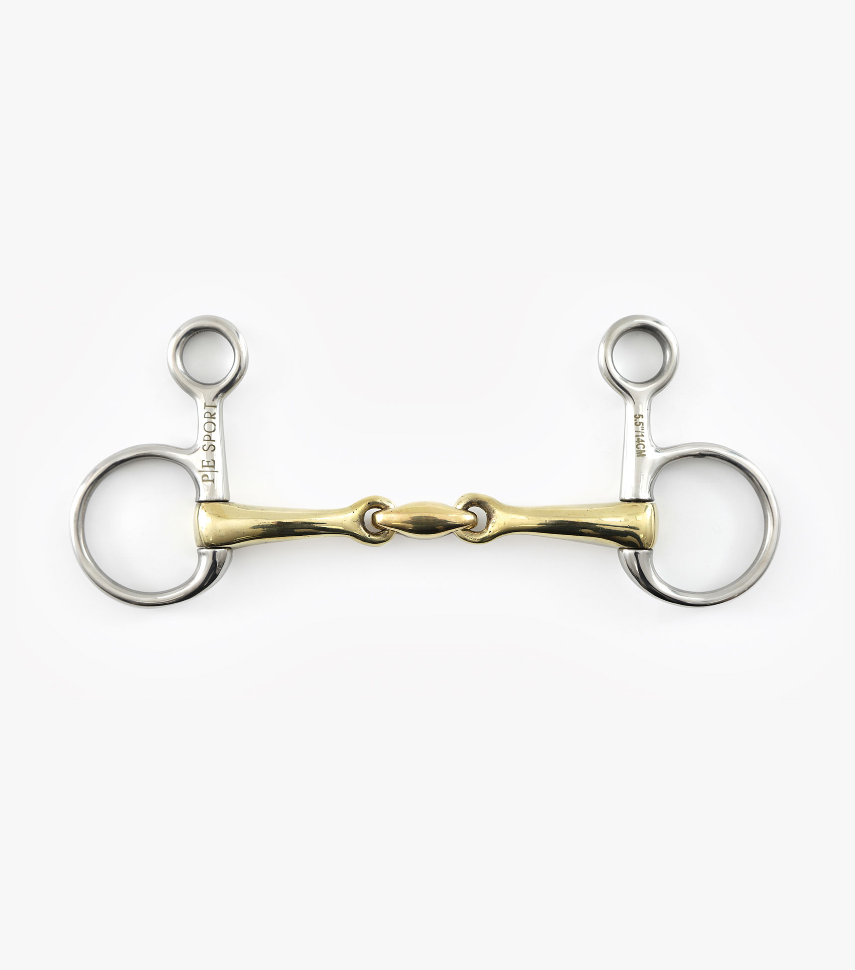 Premier Equine Brass Alloy Hanging Cheek with Lozenge