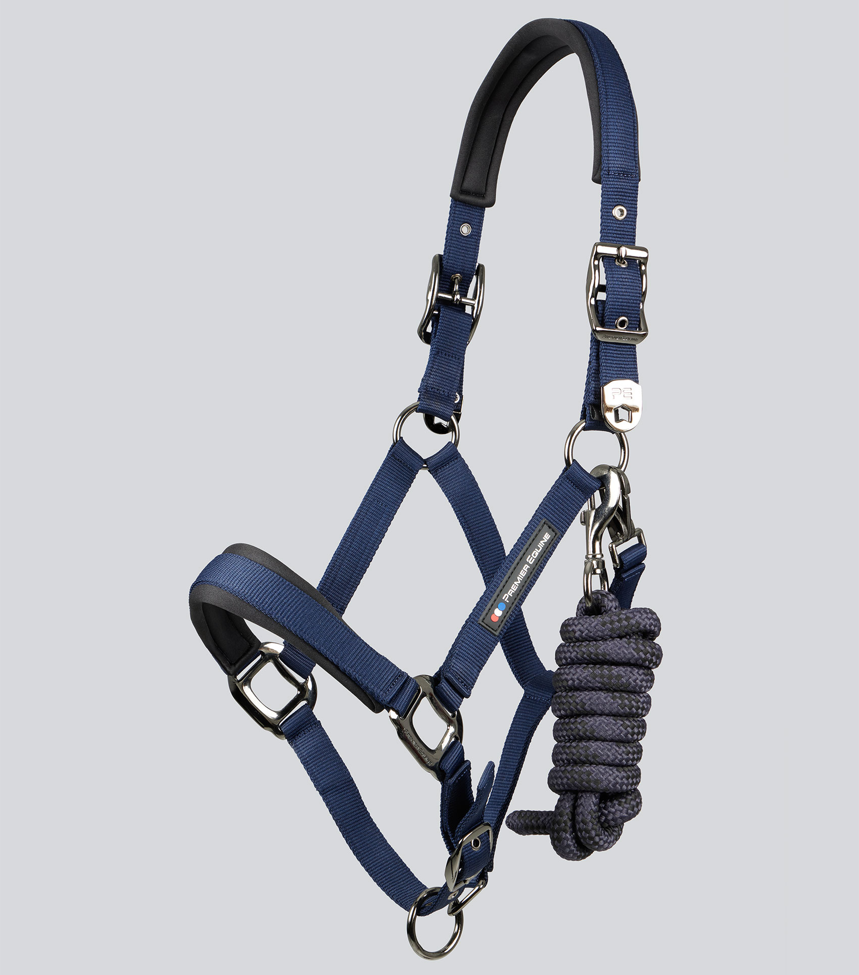 Premier Equine Corda Padded Head Collar with Lead Rope