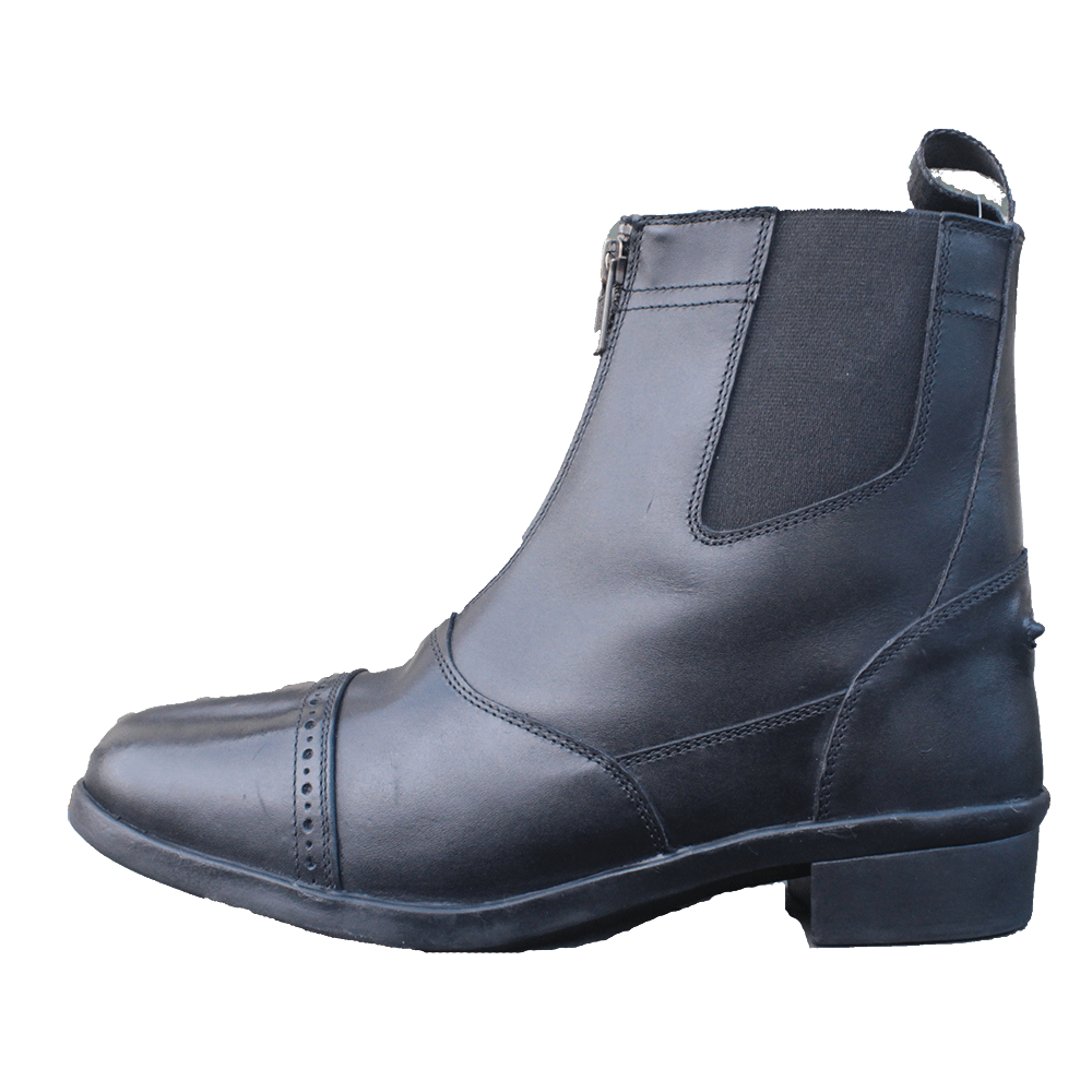 Mackey Holly Zip Jodhpur Boots - Black size 36