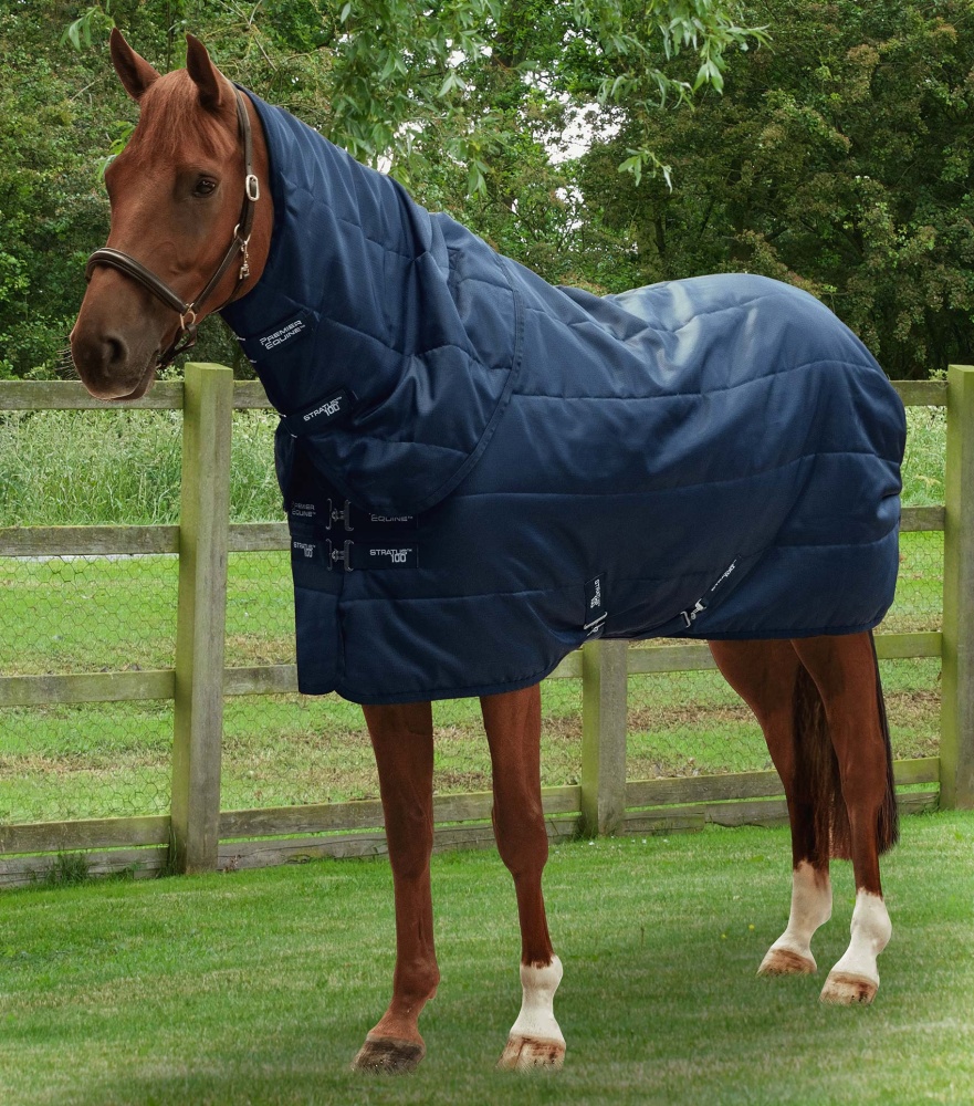 Premier Equine Stratus 100g Stable Rug with Detachable Neck Cover